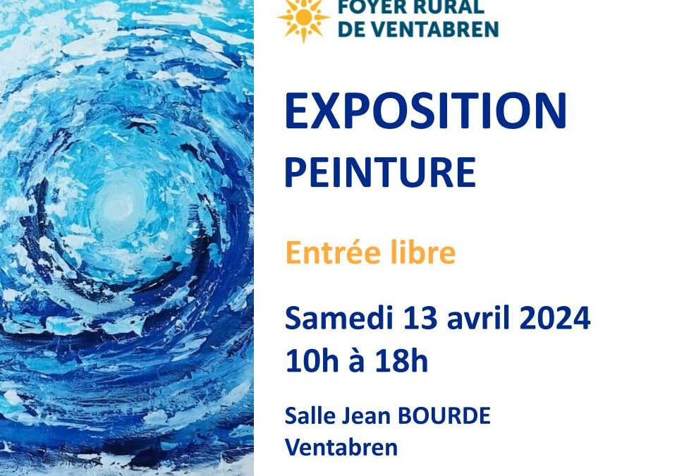 Exposition Peinture Avril 2024