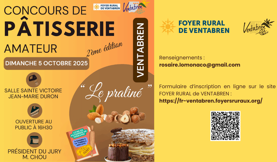 Concours de Pâtisserie Amateur 2025