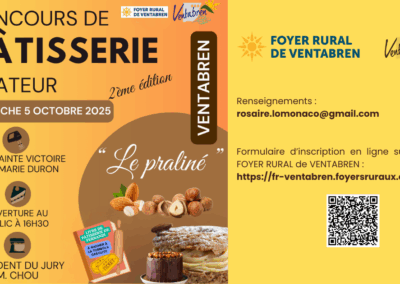 Concours de Pâtisserie Amateur 2025
