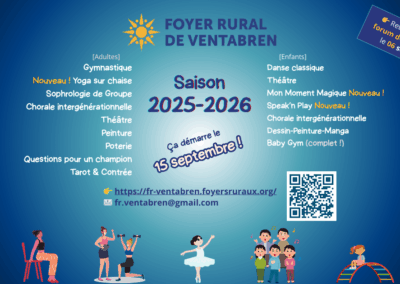 Nouvelle saison 2025-2026