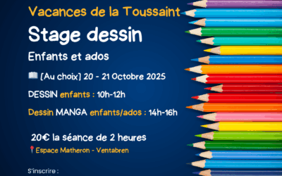 Stage Dessin Octobre 2025