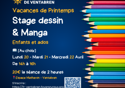 Stage Dessin Printemps 2026